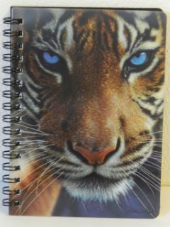 Obrázek z Notes 3D 11x14cm - tygr hnědý modré oči (10) 